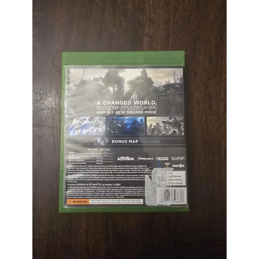 Call of Duty Ghosts (Microsoft Xbox One, 2013)